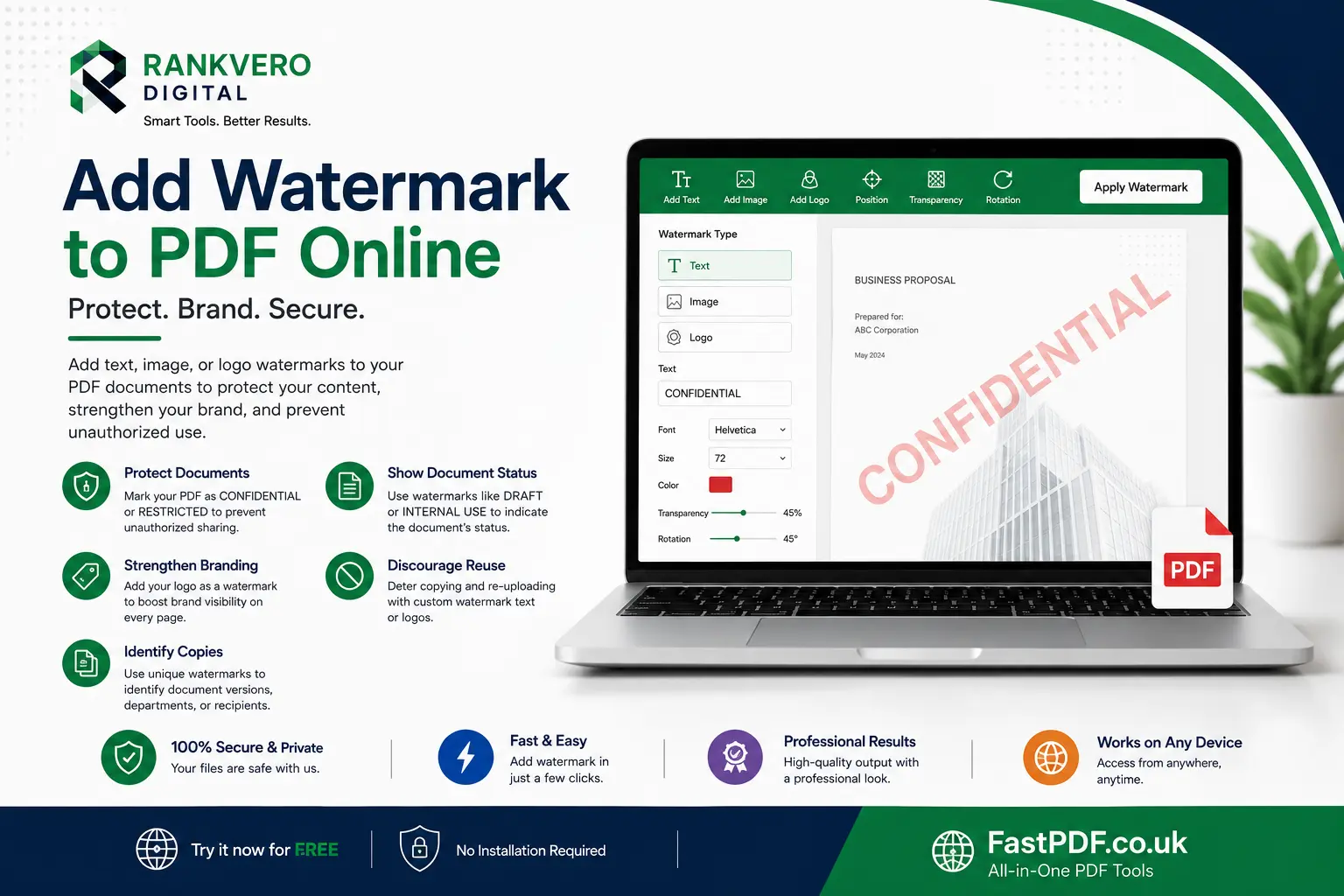 PDF watermark example