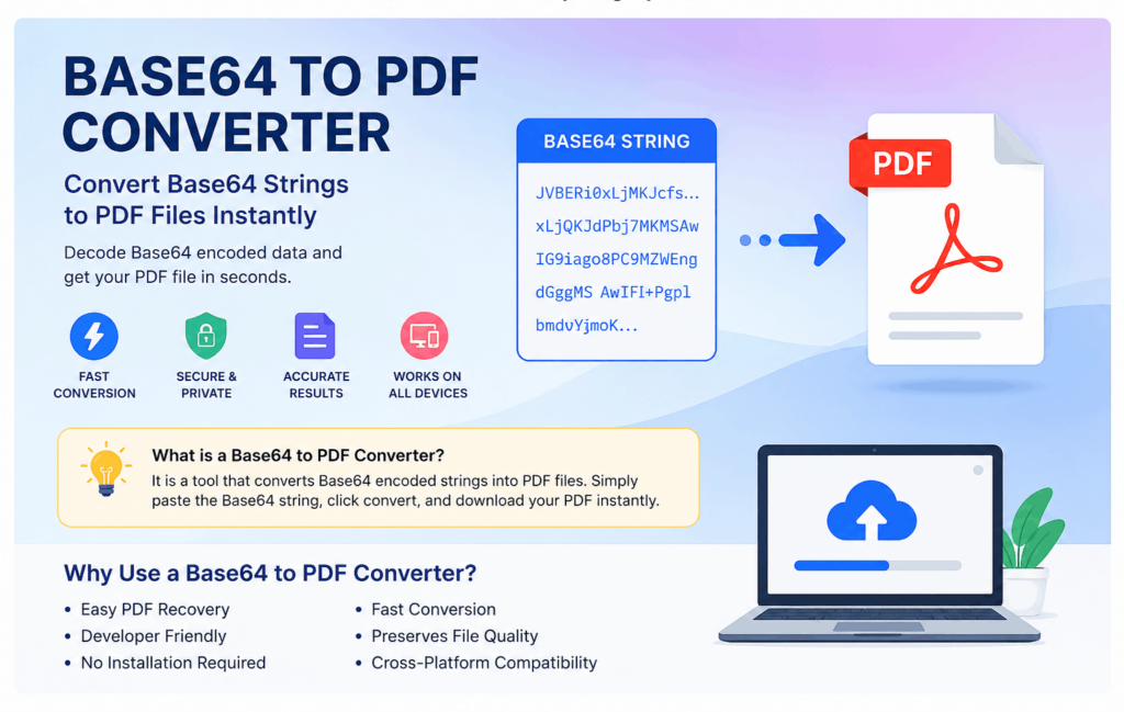 Base64 to PDF Converter