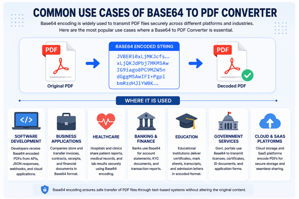 Base64 to pdf Converter Online