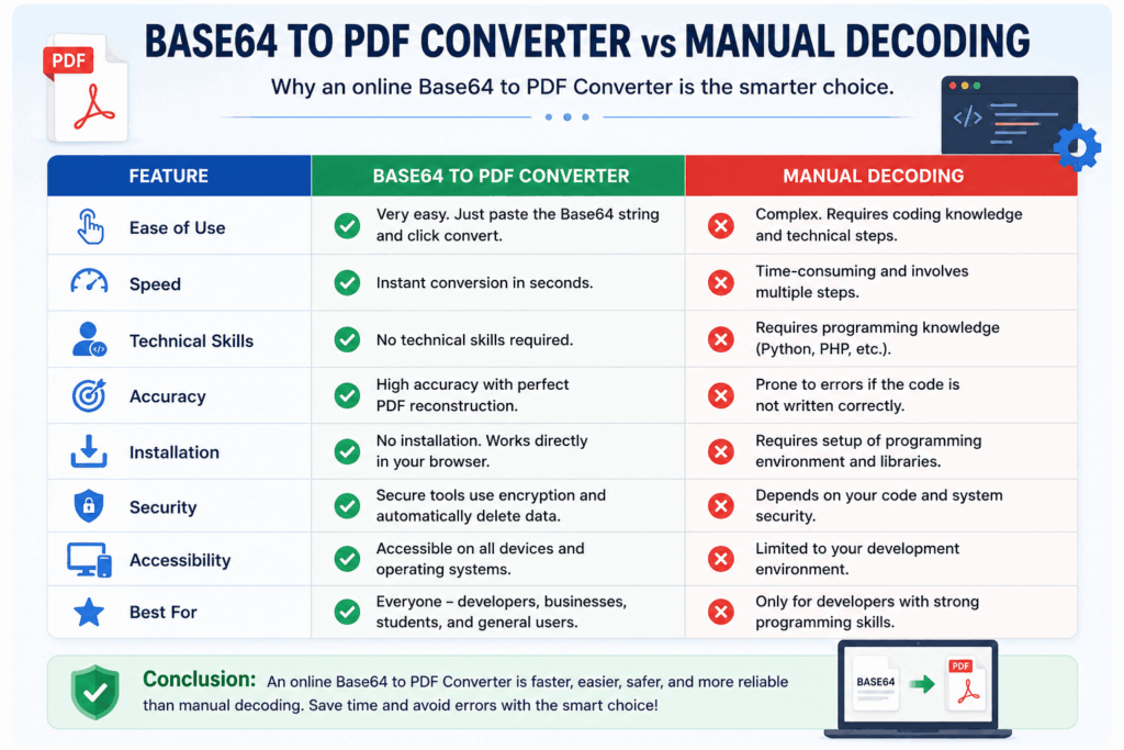 Base64 to PDF Conerter