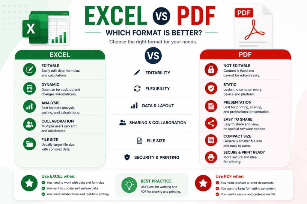 Excel to PDF Converter Online