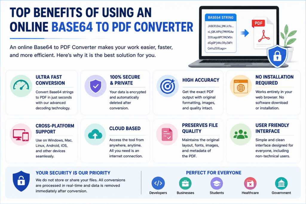 Online PDF conversion features and benefits