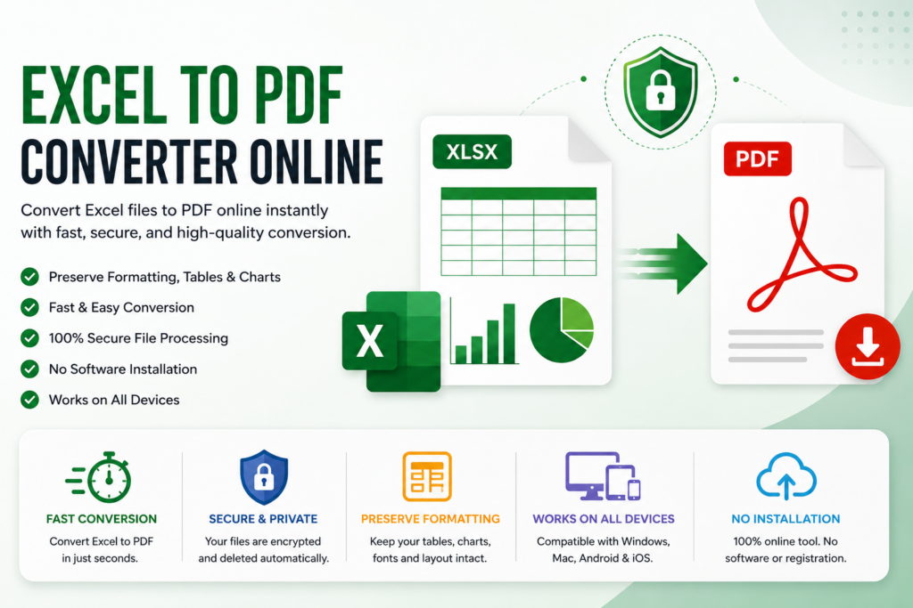 Excel to PDF Converter Online